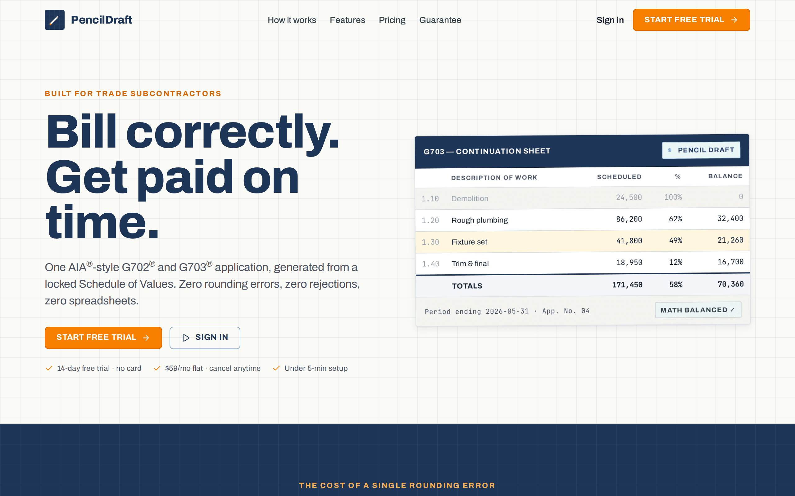 PencilDraft — live site